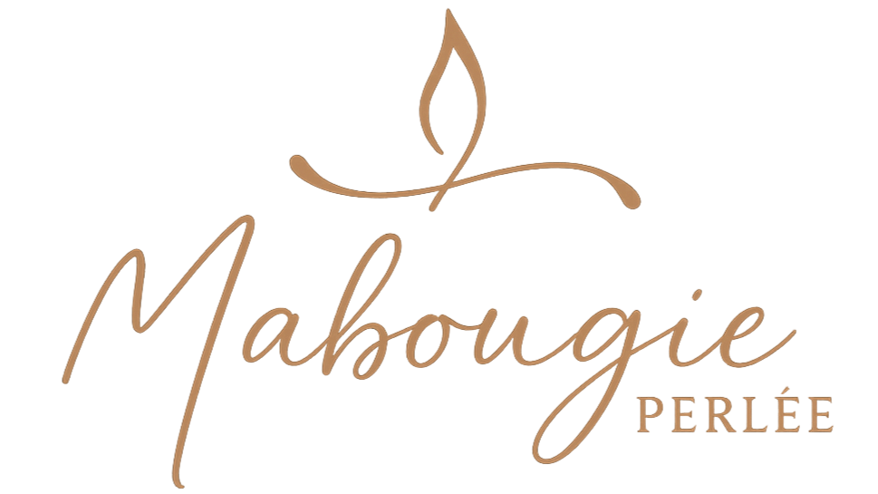 Ma bougie perlée 
